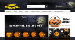 Desktop Screenshot of happyhalloween.pl